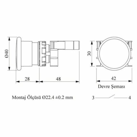 EMAS B100MS B START MANTAR SARI