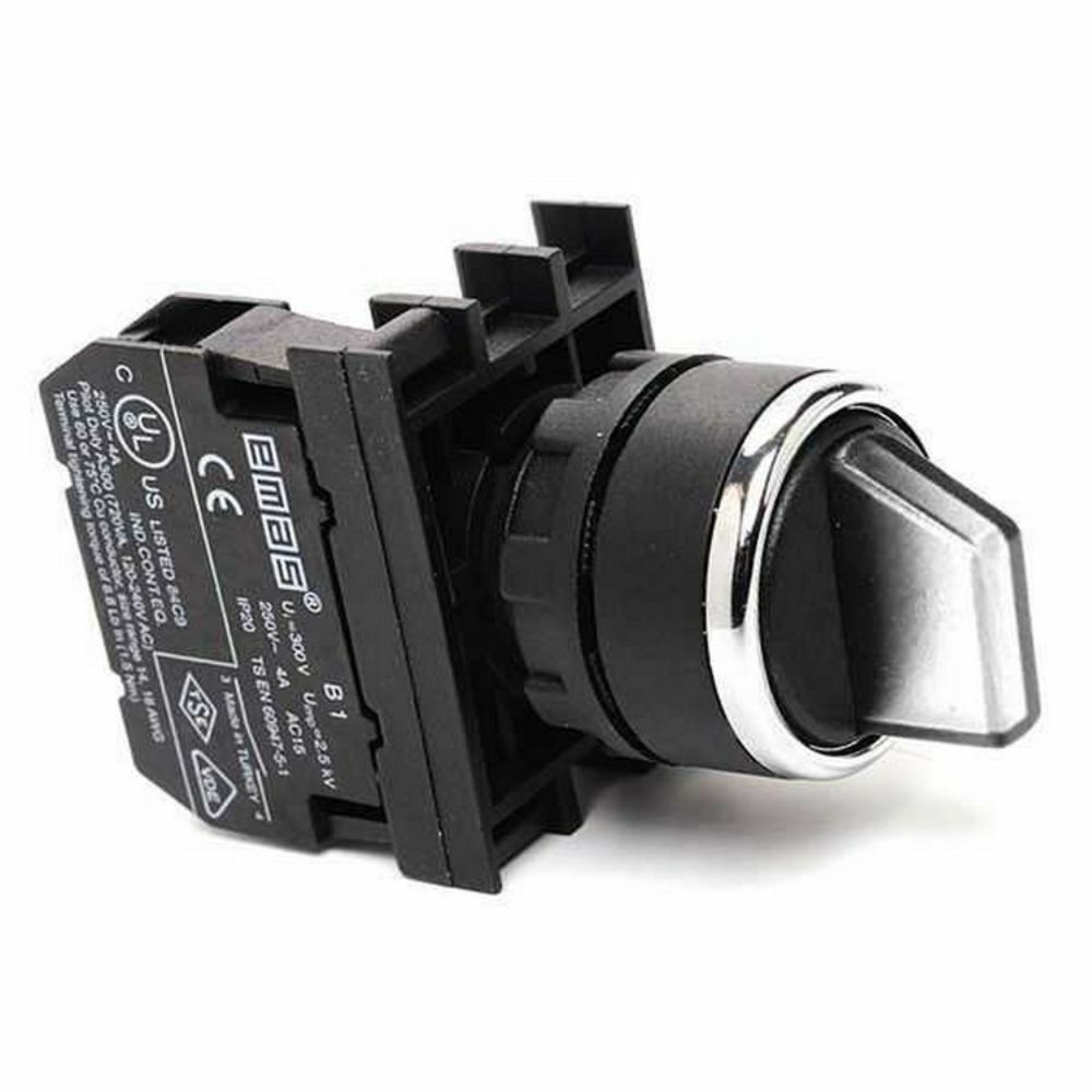 EMAS B100SL20B B START SEÇİCİ (0-1) BEYAZ