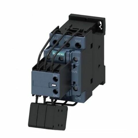 SIEMENS 3RT2625-1AP05 3RT2 SERİSİ KONDANSATÖR KONTAKTÖRÜ, 400 V AC, 6..16,7KVAR, 1NO+2NC, BOY S0
