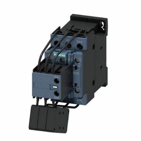 SIEMENS 3RT2625-1AP05 3RT2 SERİSİ KONDANSATÖR KONTAKTÖRÜ, 400 V AC, 6..16,7KVAR, 1NO+2NC, BOY S0