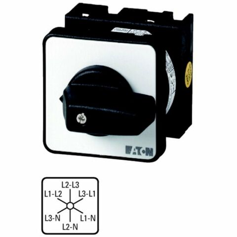 EATON T0-3-15924/E PAKO ŞALTER (6 POZ VOLTMETRE KOMÜTATÖRÜ)
