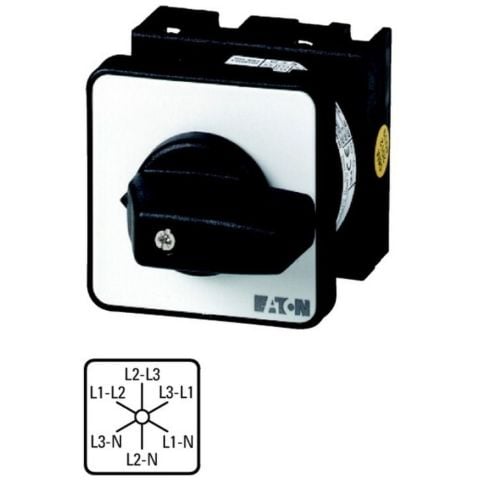 EATON T0-3-15924/E PAKO ŞALTER (6 POZ VOLTMETRE KOMÜTATÖRÜ)