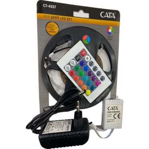 CATA CT-4557 RGB 5 MT KUMANDALI ŞERİT LED SETİ