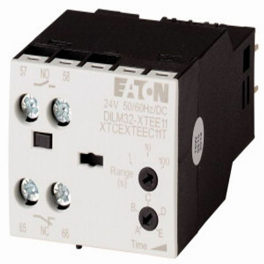 EATON DILM32-XTED11-1(RAC240) KONTAKTÖR AKSESUARI: ELEK. ZAMAN RÖLESİ-DÜŞMEDE GECİKME (DILM7-38 İÇİN)