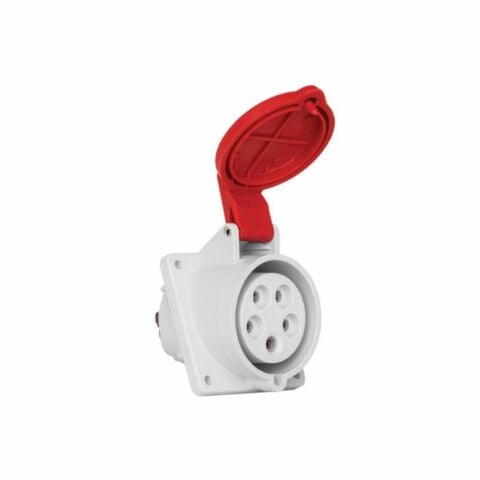 METE ENERJİ 5X32A. IP44 MAKİNE PRİZİ EĞİK VİDALI BAĞLANTI - T12768V