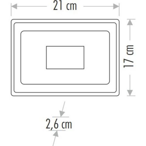 CATA CT-4657 30W SLİM LED PROJEKTÖR BEYAZ LED PROJEKTÖR