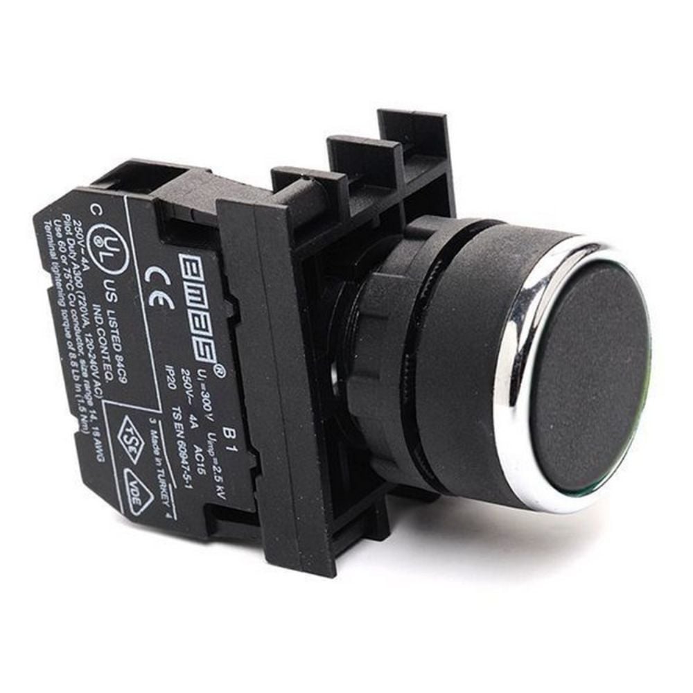 EMAS B200DH B STOP SİYAH MAT