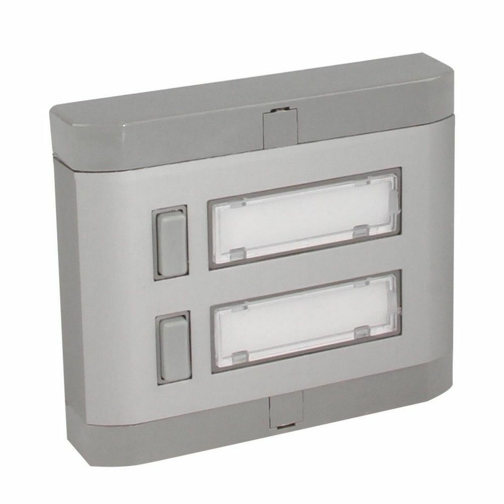 MUTLUSAN 2 Lİ ALÜMİNYUM ZİL BUTONU 1.KALİTE