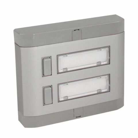 MUTLUSAN 2 Lİ ALÜMİNYUM ZİL BUTONU 1.KALİTE