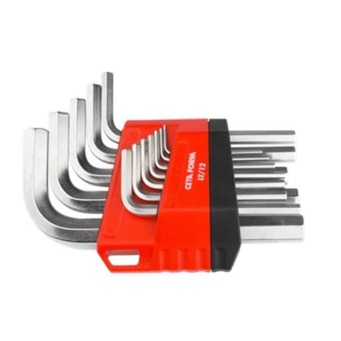 CETAFORM 12 PRÇ. L ALLEN ANAHTAR TK. (KISA TİP-NİKELL