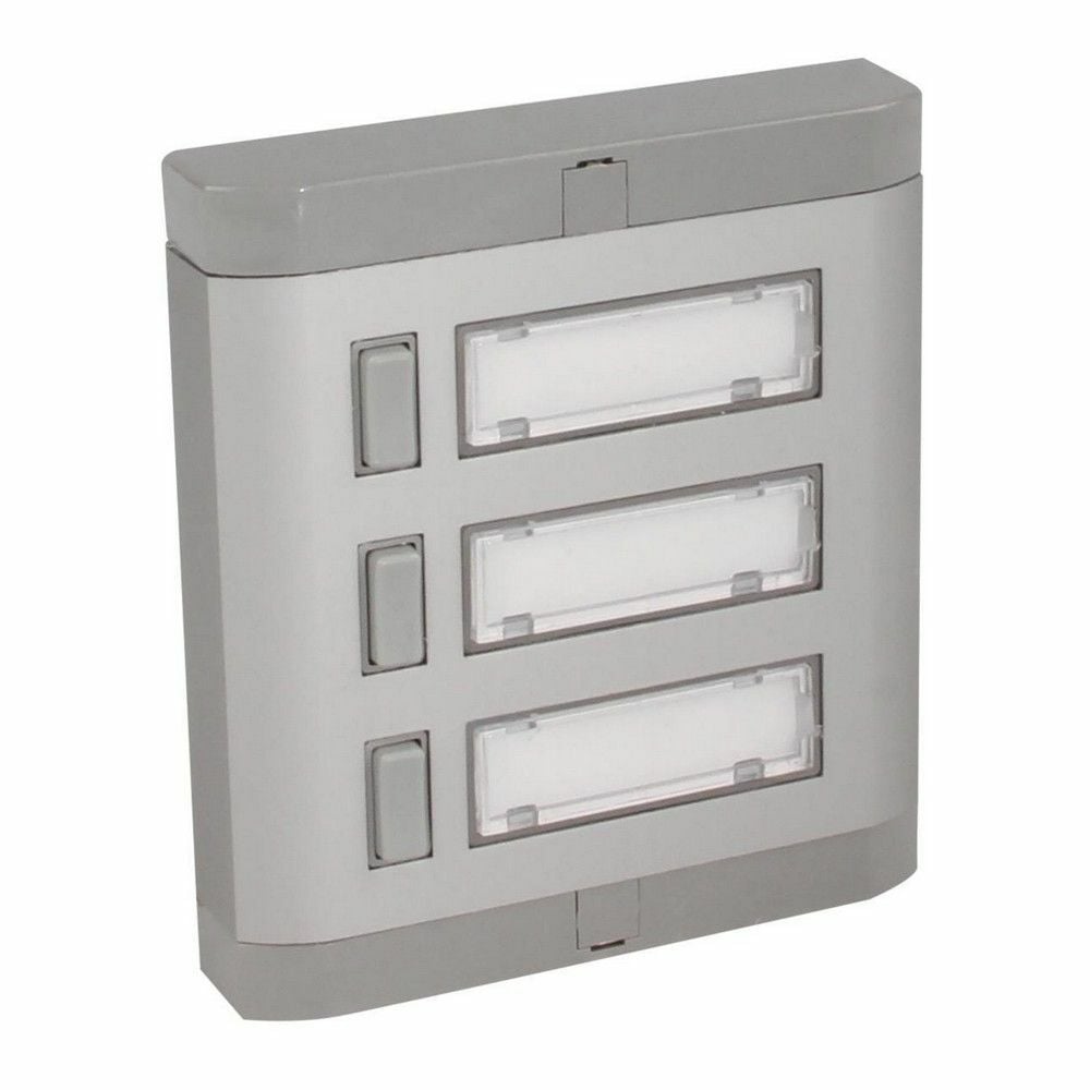 MUTLUSAN 3 LÜ ALÜMİNYUM ZİL BUTONU 1.KALİTE