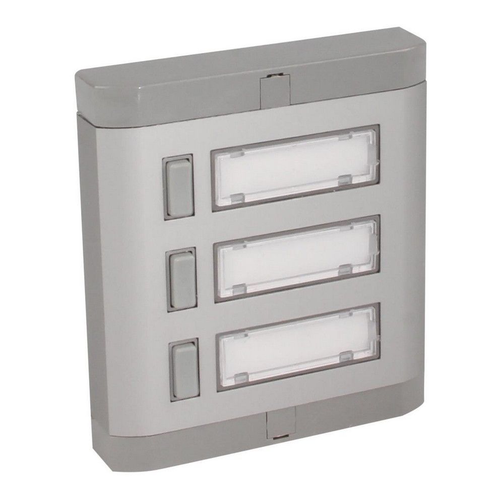 MUTLUSAN 3 LÜ ALÜMİNYUM ZİL BUTONU 1.KALİTE