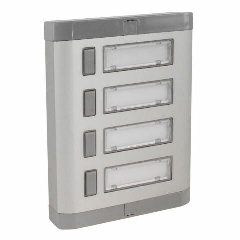 MUTLUSAN 4 LÜ ALÜMİNYUM ZİL BUTONU 1.KALİTE