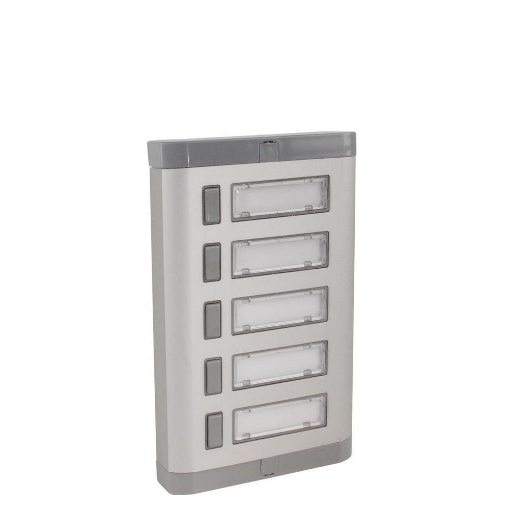 MUTLUSAN 5 Lİ ALÜMİNYUM ZİL BUTONU 1.KALİTE