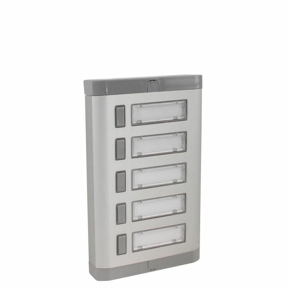 MUTLUSAN 5 Lİ ALÜMİNYUM ZİL BUTONU 1.KALİTE