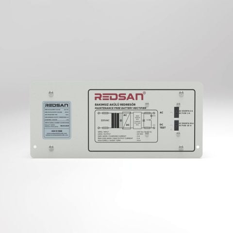 REDSAN 220 VAC -24 VDC -7 AH 5A PANO TİPİ