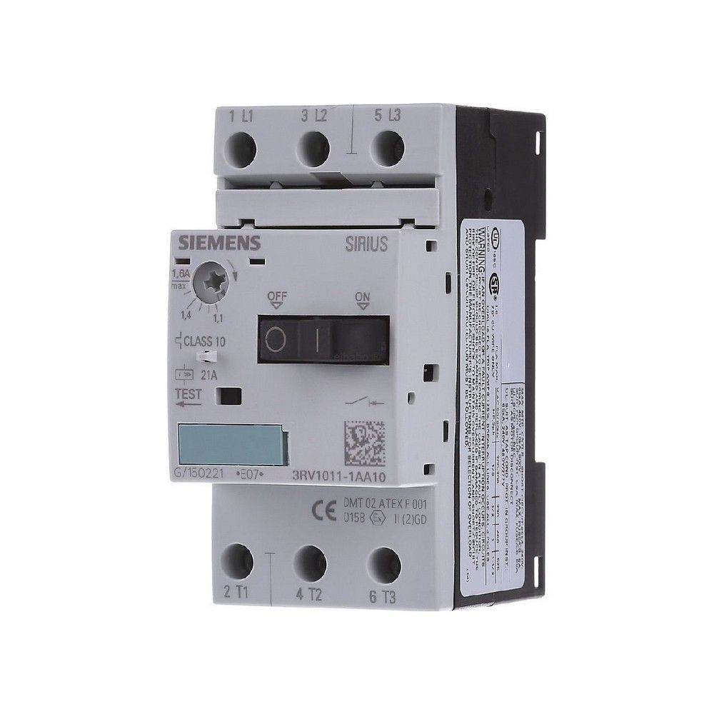 SIEMENS 3RV1011-1AA10 SIRIUS MOTOR KORUMA ŞALTERİ