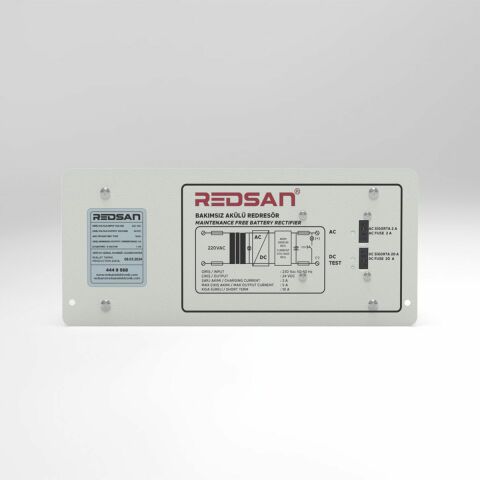 REDSAN 220 VAC -24 VDC -12 AH 5A PANO TİPİ