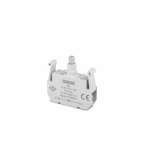 EMAS B6 B SİNYAL KIRM.LED'Lİ BLOK 12-30 V AC/DC