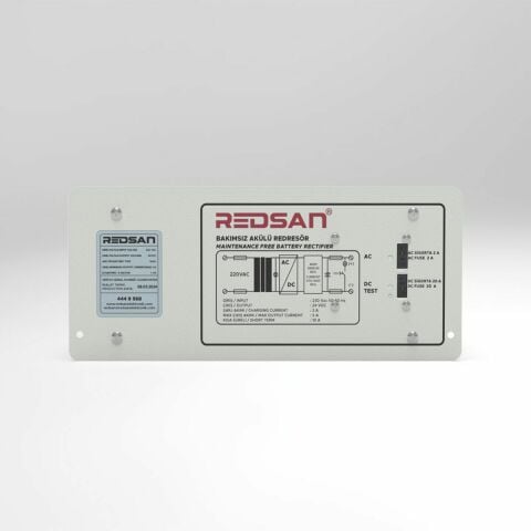 REDSAN 220 VAC -24 VDC -18 AH 5A PANO TİPİ