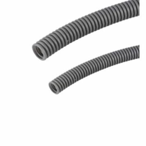 MUTLUSAN PLASTİK Ø20 ALEV YAYMAYAN SPİRAL BORU (AĞIR SERİ) (GRİ) (100 METRE)
