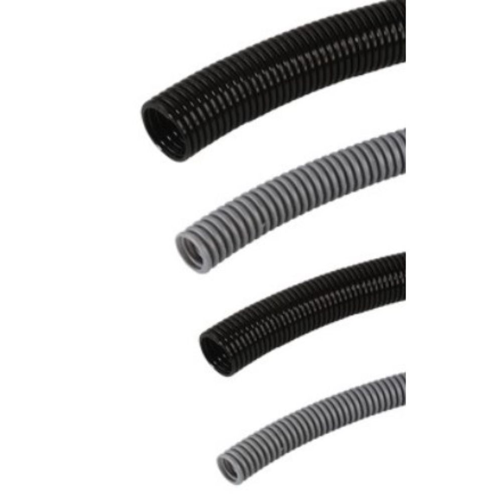 MUTLUSAN PLASTİK Ø14 POLYPROPILEN SPİRAL BORU (GRİ) (50 METRE)