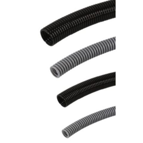 MUTLUSAN PLASTİK Ø14 POLYPROPILEN SPİRAL BORU (GRİ) (50 METRE)