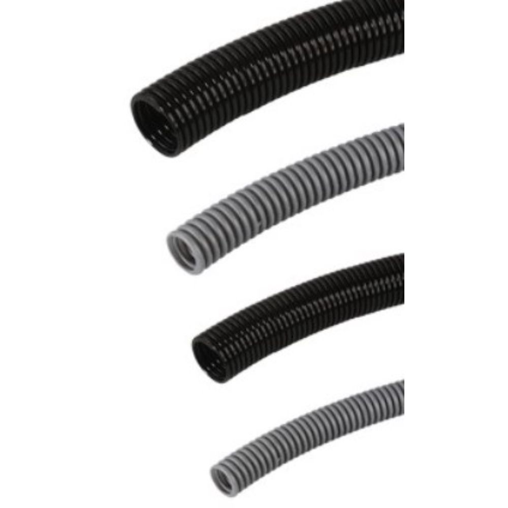 MUTLUSAN PLASTİK Ø19 POLYPROPILEN SPİRAL BORU(GRİ) (50 METRE)