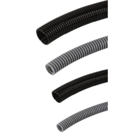 MUTLUSAN PLASTİK Ø23 POLYPROPILEN SPİRAL BORU (SİYAH) (50 METRE)