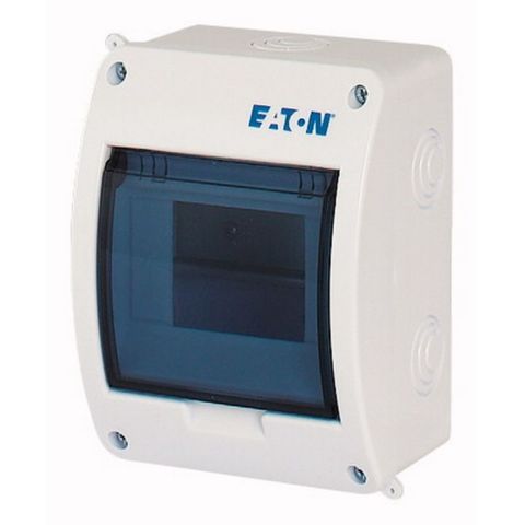EATON BC-O-1/5-ECO MİNYATÜR DEVRE KESİCİ KUTUSU, PLASTİK, SIVA ÜSTÜ, ŞEFFAF KAPAK, 1/5