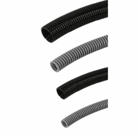 MUTLUSAN PLASTİK Ø26 POLYAMİD SPİRAL BORU(ALEV YAYMAYAN) (GRİ) (25 METRE)