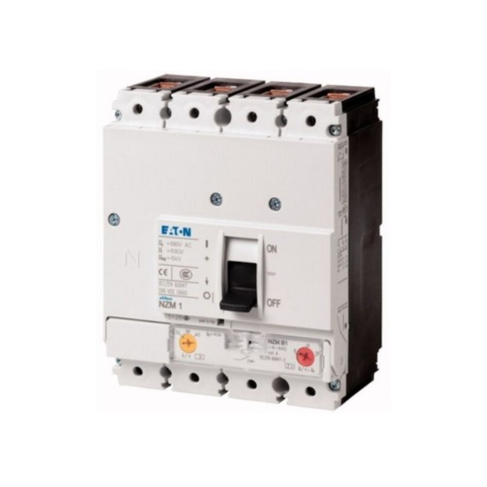 EATON NZMC3-4-A500 KOMPAKT ŞALTER (AYARLANABİLİR TERMİK-MANYETİK KORUMALI) 4X500A 36KA