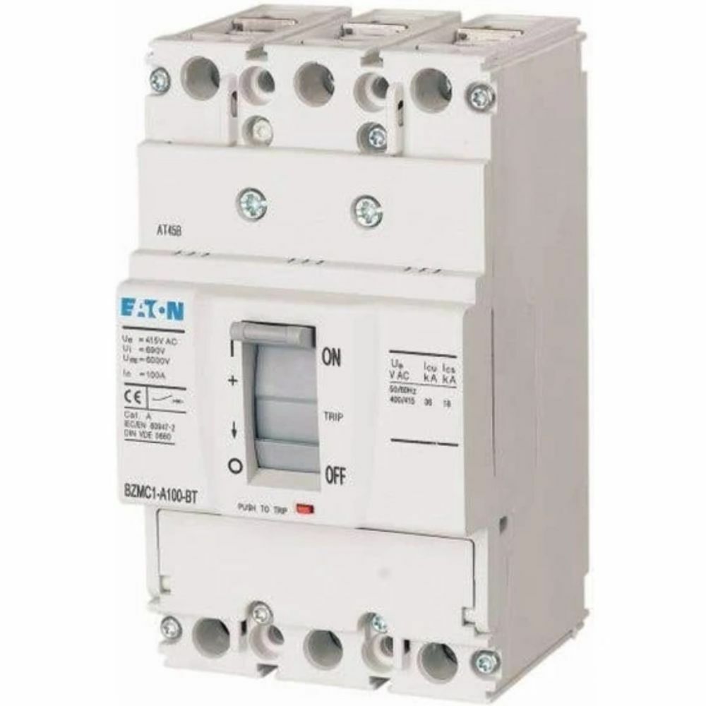 EATON BZMD1-A50 KOMPAKT ŞALTER (SABİT TERMİK-MANYETİK KORUMALI) 3X50A 15KA
