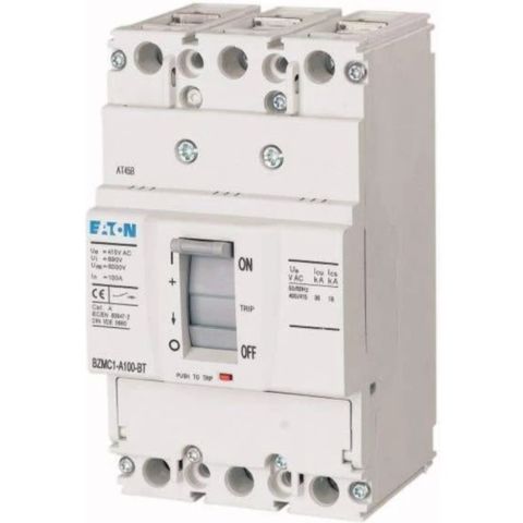 EATON BZMD1-A50 KOMPAKT ŞALTER (SABİT TERMİK-MANYETİK KORUMALI) 3X50A 15KA