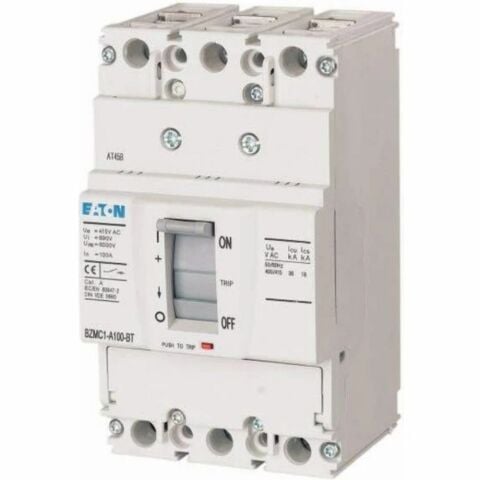 EATON BZMD1-A50 KOMPAKT ŞALTER (SABİT TERMİK-MANYETİK KORUMALI) 3X50A 15KA