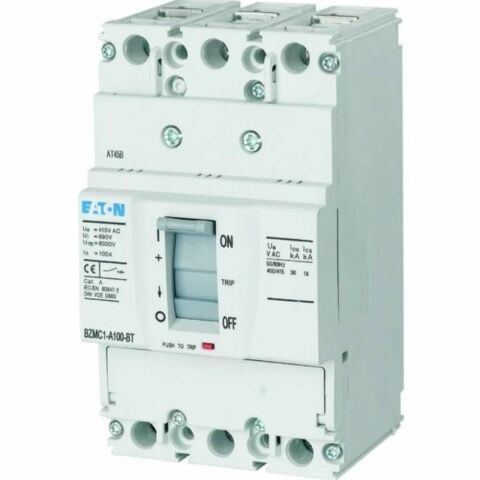 EATON BZMB1-A50 KOMPAKT ŞALTER (SABİT TERMİK-MANYETİK KORUMALI) 3X50A 25KA