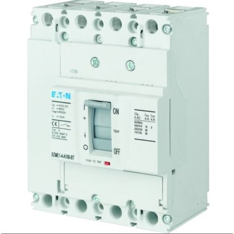 EATON BZMD1-A63 KOMPAKT ŞALTER (SABİT TERMİK-MANYETİK KORUMALI) 3X63A 15KA