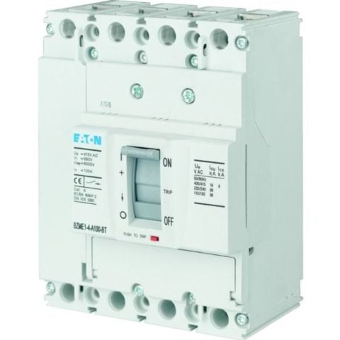 EATON BZMB1-A63 KOMPAKT ŞALTER (SABİT TERMİK-MANYETİK KORUMALI) 3X63A 25KA
