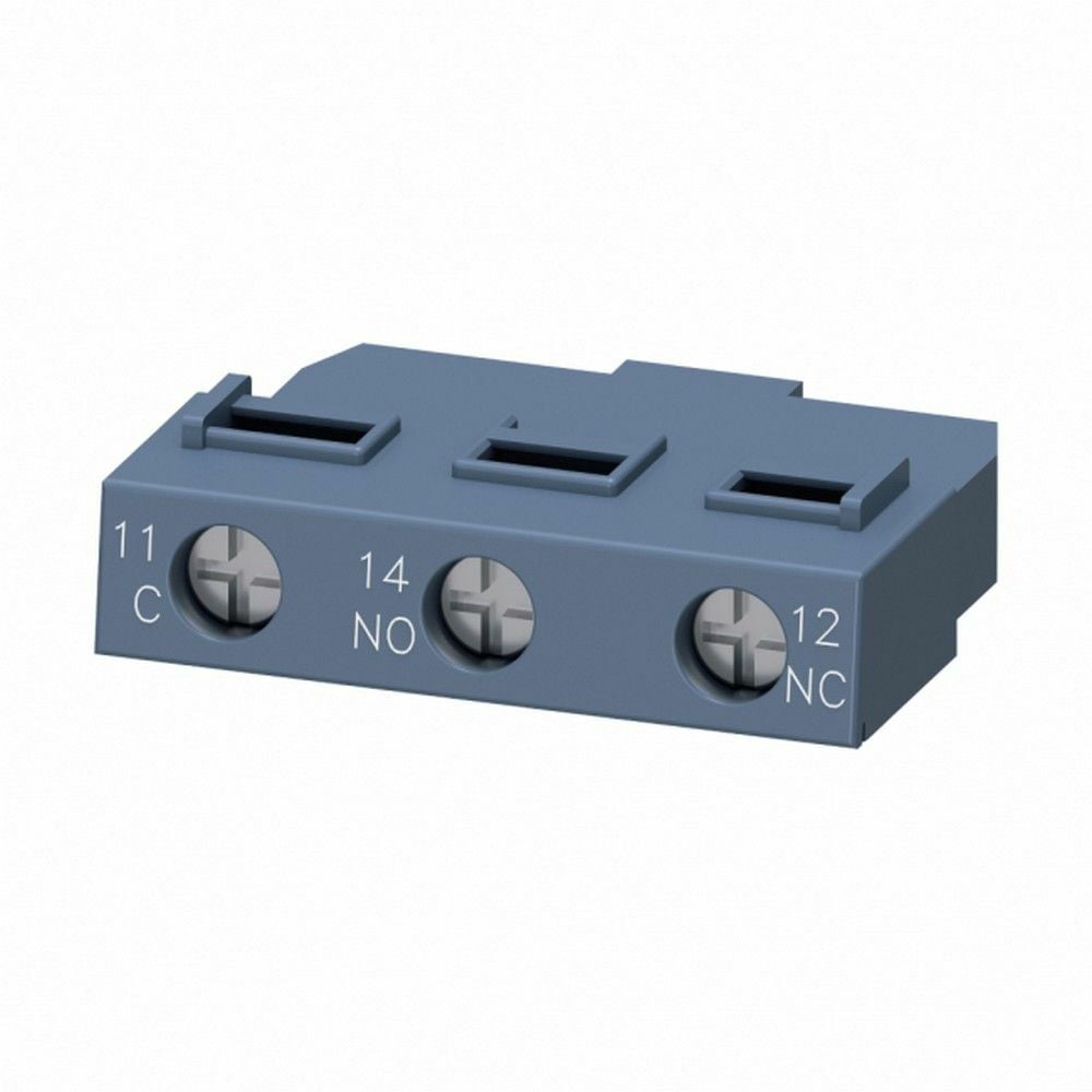 SIEMENS 3RV2901-1D 3RV2 MOTOR KORUMA ŞALTERİ AKSESUARI YARDIMCI KONTAK BLOĞU ÜSTTEN YATAY MONTAJLI 1C/0