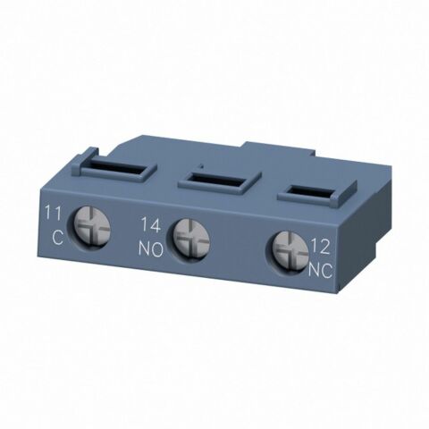 SIEMENS 3RV2901-1D 3RV2 MOTOR KORUMA ŞALTERİ AKSESUARI YARDIMCI KONTAK BLOĞU ÜSTTEN YATAY MONTAJLI 1C/0