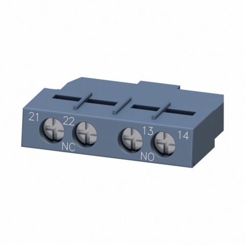 SIEMENS 3RV2901-1E YARDIMCI KONTAK ÜST YATAY 3RV2 1NO+1NC
