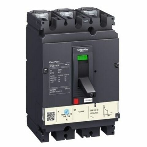SCHNEIDER 112-160 AMP EASY PACT CVS 3 KUTUP 380V AC 36KA KOMPAK ŞALTER 3606480229206