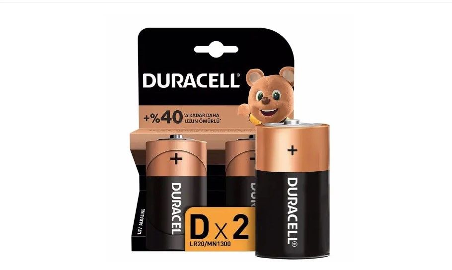 DURACELL ALKALİN ENDÜSTRİYEL PİL 1,5V
