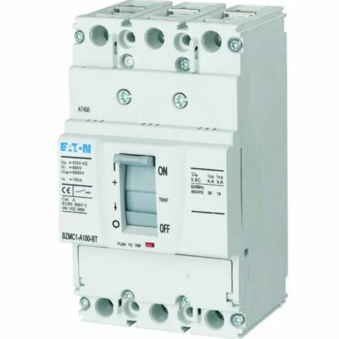EATON BZMB1-A100 KOMPAKT ŞALTER (SABİT TERMİK-MANYETİK KORUMALI) 3X100A 25KA