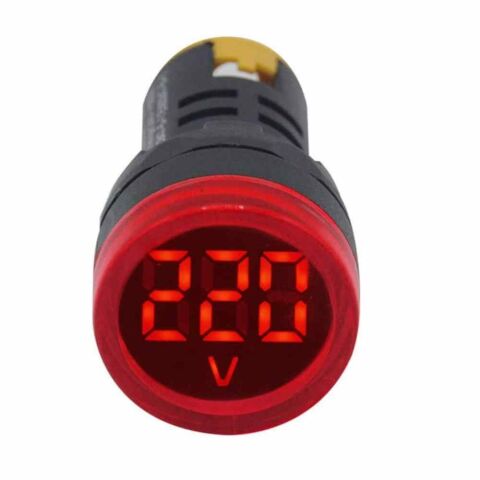 GWEST 22 VS-K 24-450V KIRMIZI AD-116 SERİSİ VOLTMETRE