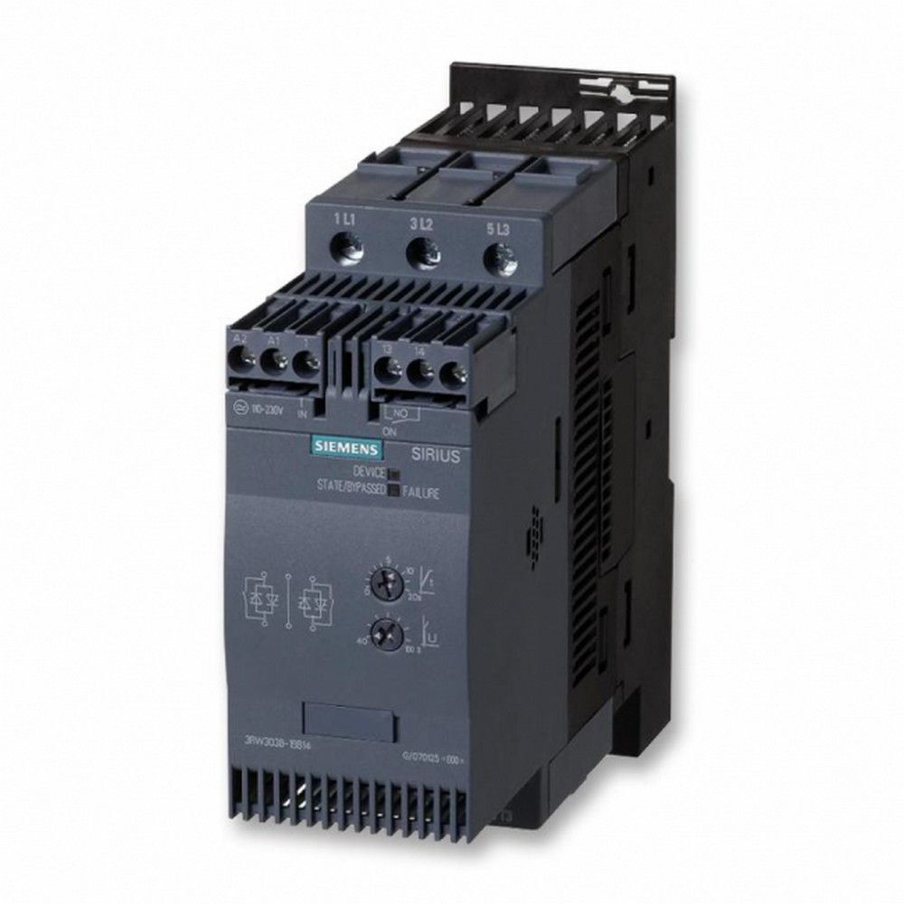 SIEMENS 3RW3038-1BB14 SIRIUS YUMUŞAK YOLVERİCİ 37 KW