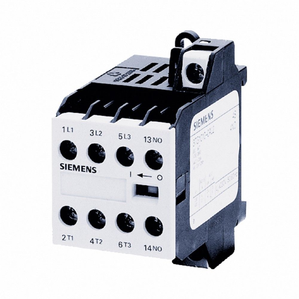 SIEMENS 3TG1010-0AC2 MİNİ KONTAKTÖR VİDA MONTAJLI 24V AC 4KW 8.4A 4NO