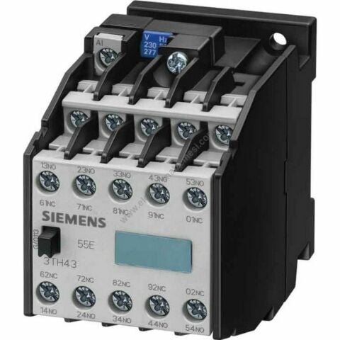 SIEMENS 3TH4031-0AP0 YARDIMCI KONTAKTOR 220V AC 16A 3NO+1NC