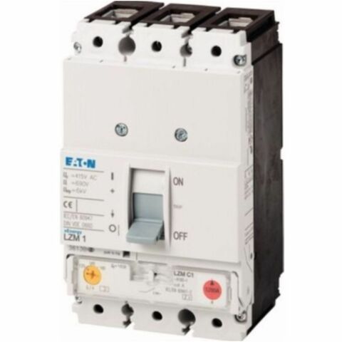 EATON LZMC1-A63-I KOMPAKT ŞALTER (AYARLANABİLİR TERMİK-MANYETİK KORUMALI) 3X63A 36KA
