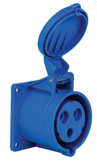 METE ENERJİ 3X32A. IP44 MAKINE PRIZI-DÜZ--MET-ENR